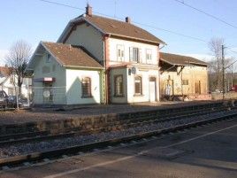 Ehemaliger Bahnhof von Eimeldingen Bild